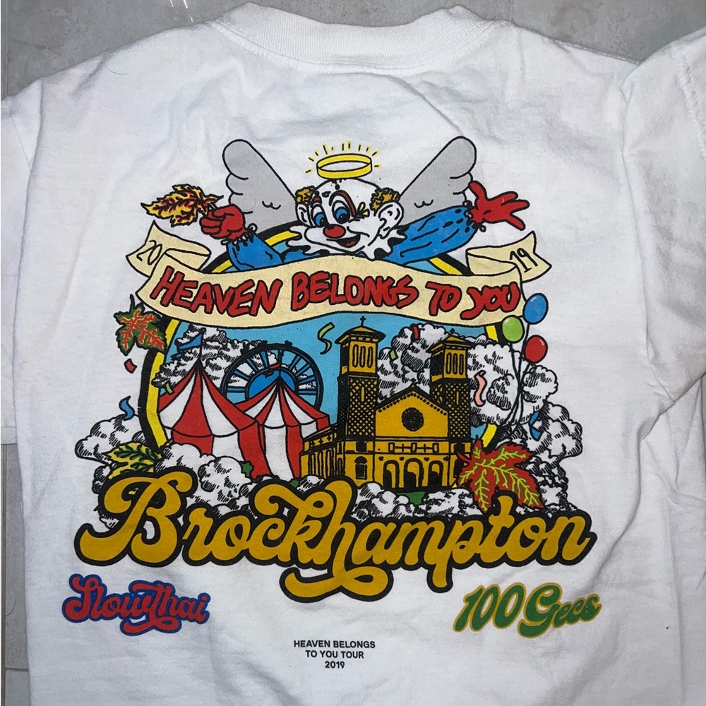 BROCKHAMPTON Heaven Belongs To You Tour T Shirt